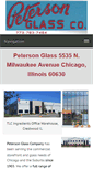 Mobile Screenshot of petersonglassco.com